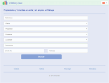 Tablet Screenshot of creditosycasas.com